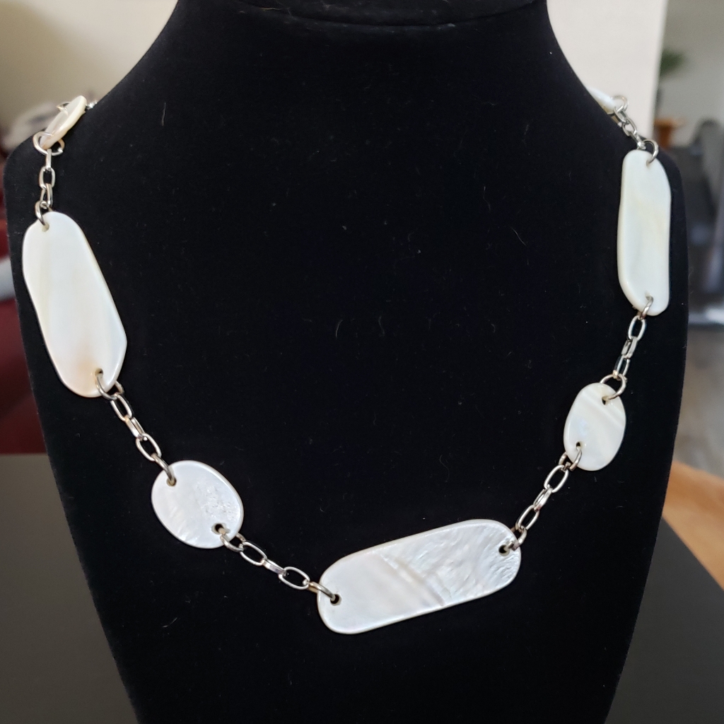 Mother Of Pearl Necklace Fashion Bug